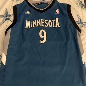Nba youth large Ricky Rubio Minnesota Timberwolves jersey